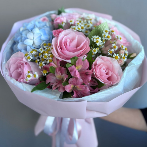 Букет «Весенняя нежность» от интернет-магазина «Rozman Flowers» в Нижневартовске